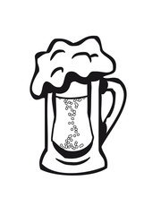 Drinking beer thirst handle