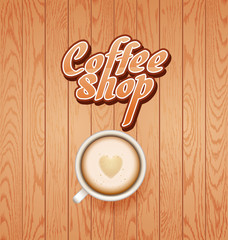 coffee break. Hot Coffee cup onwooden background. it`s coffee time. All you need is coffee. recharge