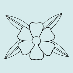flower icon design 