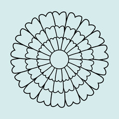 flower icon design 