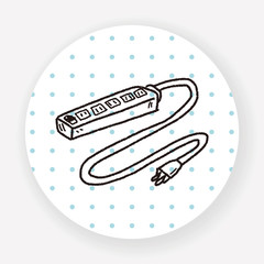 Extension cord doodle