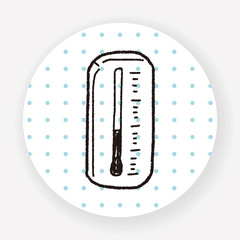 Thermometer doodle