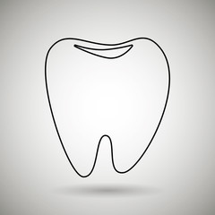 tooth icon  design 