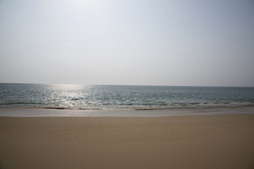  Cloudy sky and sea Sea summer shot, Soft Focus