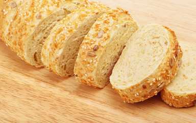 Sliced Corn Bread