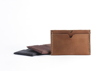 Business Card Holder isolated on white