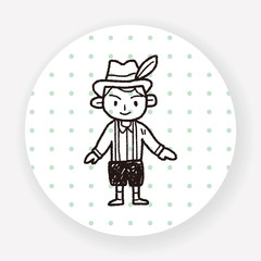 German people doodle