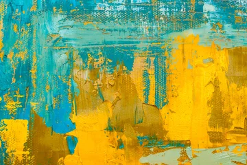 Hintergrund der abstrakten Kunst. Ölgemälde auf Leinwand. Farbtextur © katyasweet