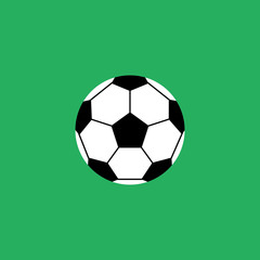 Soccer ball. Football soccer ball icon. Football soccer ball flat design. Football soccer ball Vector illustration.