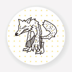 Werewolf doodle