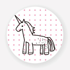 Unicorn doodle