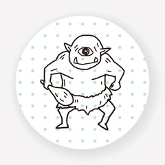 giant ogre doodle