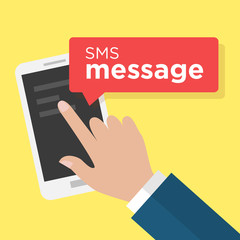 sms message illustration