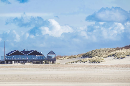 Strandbar - Renesse - Nordsee - Gewitter
