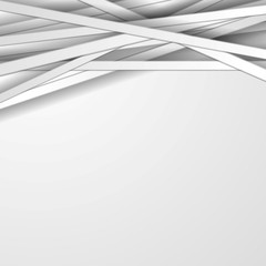 Abstract grey vector background with stripes