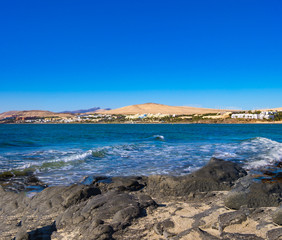 Fuerteventura rock  panorama