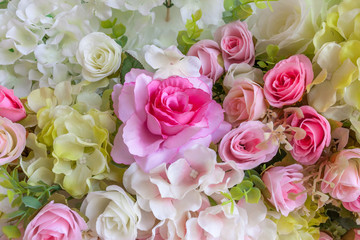 Wedding flower ceremony , rose flower