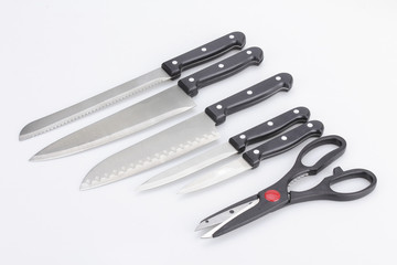 knife set for cooking 