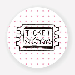 ticket doodle