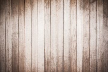 Gray grunge wooden desks background.