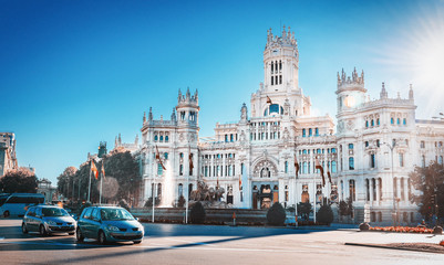 Madrid city  in november - shots of Spain - Travel Europe