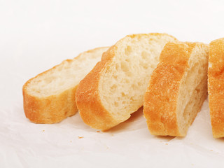 Sliced Ciabatta Bread