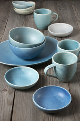 Handmade ceramic dishware