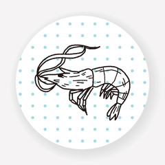 Shrimp doodle