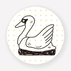 Swan Boat doodle