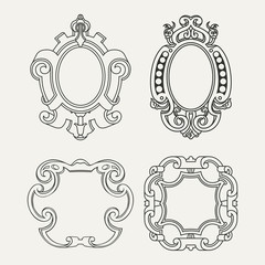 Obraz premium Design elements