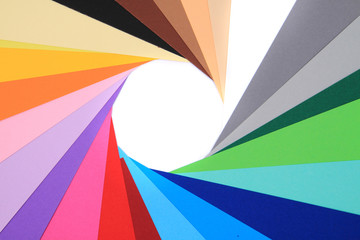 Fototapeta premium color papers background