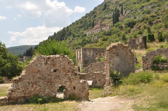 Mystras - The Capital Of The Byzantine Despotate Of The Morea