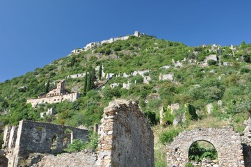 Mystras - the capital of the Byzantine Despotate of the Morea