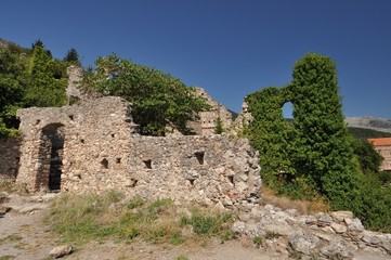 Mystras - the capital of the Byzantine Despotate of the Morea