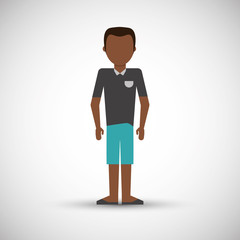 Man icon design , vector illustration