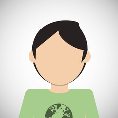 Man icon design , vector illustration