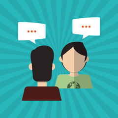 People icon design , vector illustration