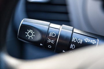 the light knob in the car. Multifunction Headlight Console Control Switch Knob - 107375284