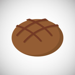 Bread icon design , vector illustration