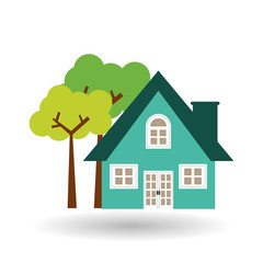 House icon design, vector illustration