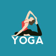 Logo for yoga studio