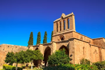 Foto op Canvas Medieval Bellapais Abbey in Cyprus. © Debu55y