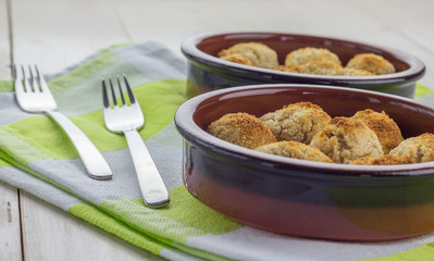 Tapas, Spanish ham  croquettes