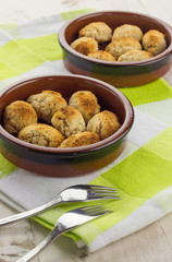 Tapas, Spanish ham  croquettes