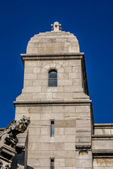 Detail of Basilica Sacre Coeur (designed by Paul Abadie). Paris
