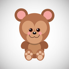 Obraz premium Animal cartoon design , vector illustration