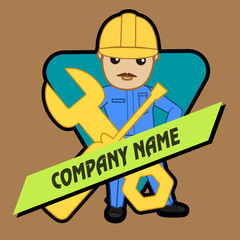 Repairing and Service Advertisement Banner