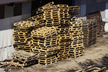 stack of pallets