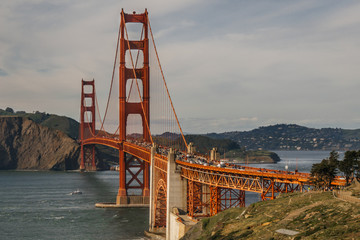 San Francisco Golden Gate Bridge Scenic Ocean View