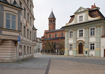 Fototapeta na wymiar Erlöserkirche in Eichstätt